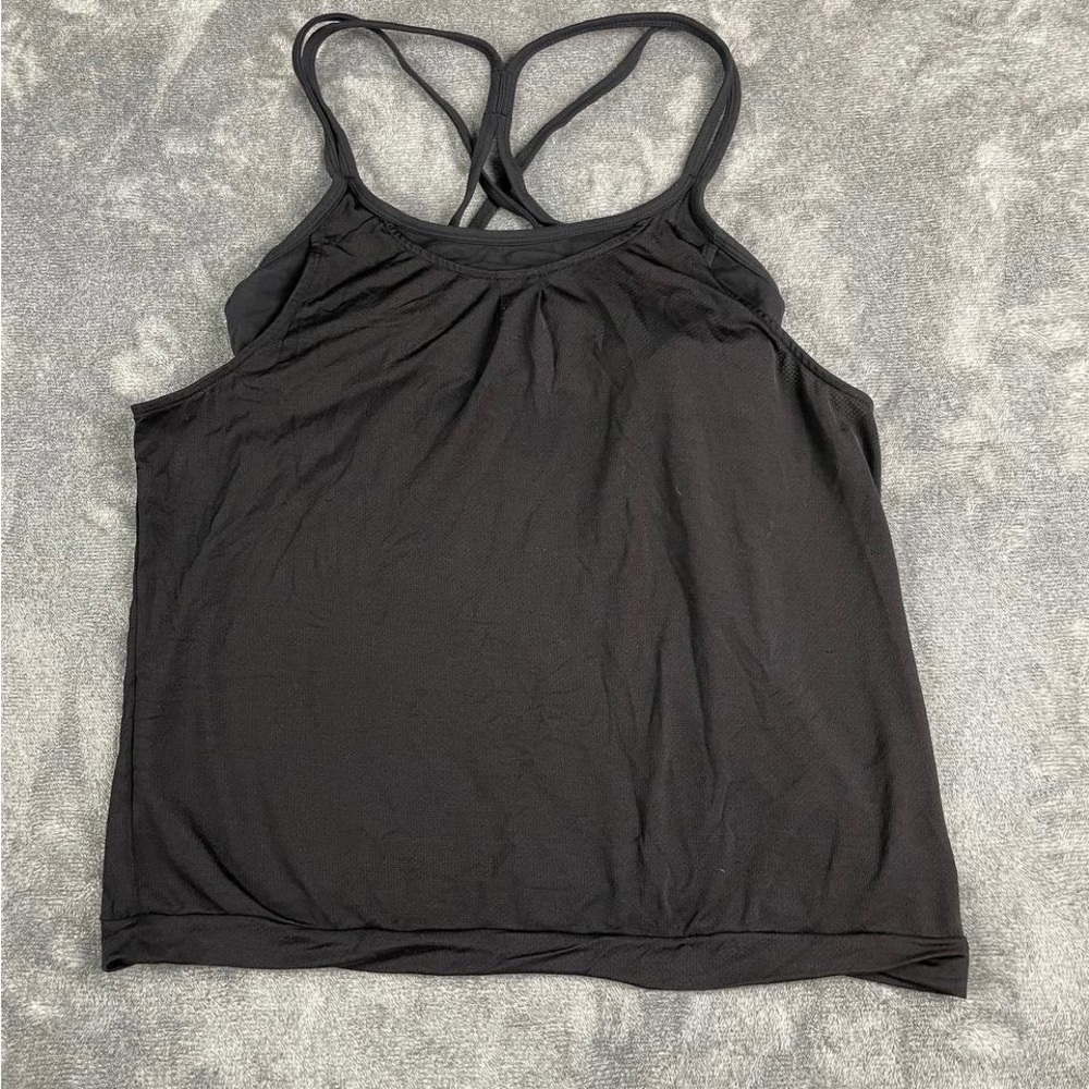 Athleta size M athletic tank top with built in sports bra